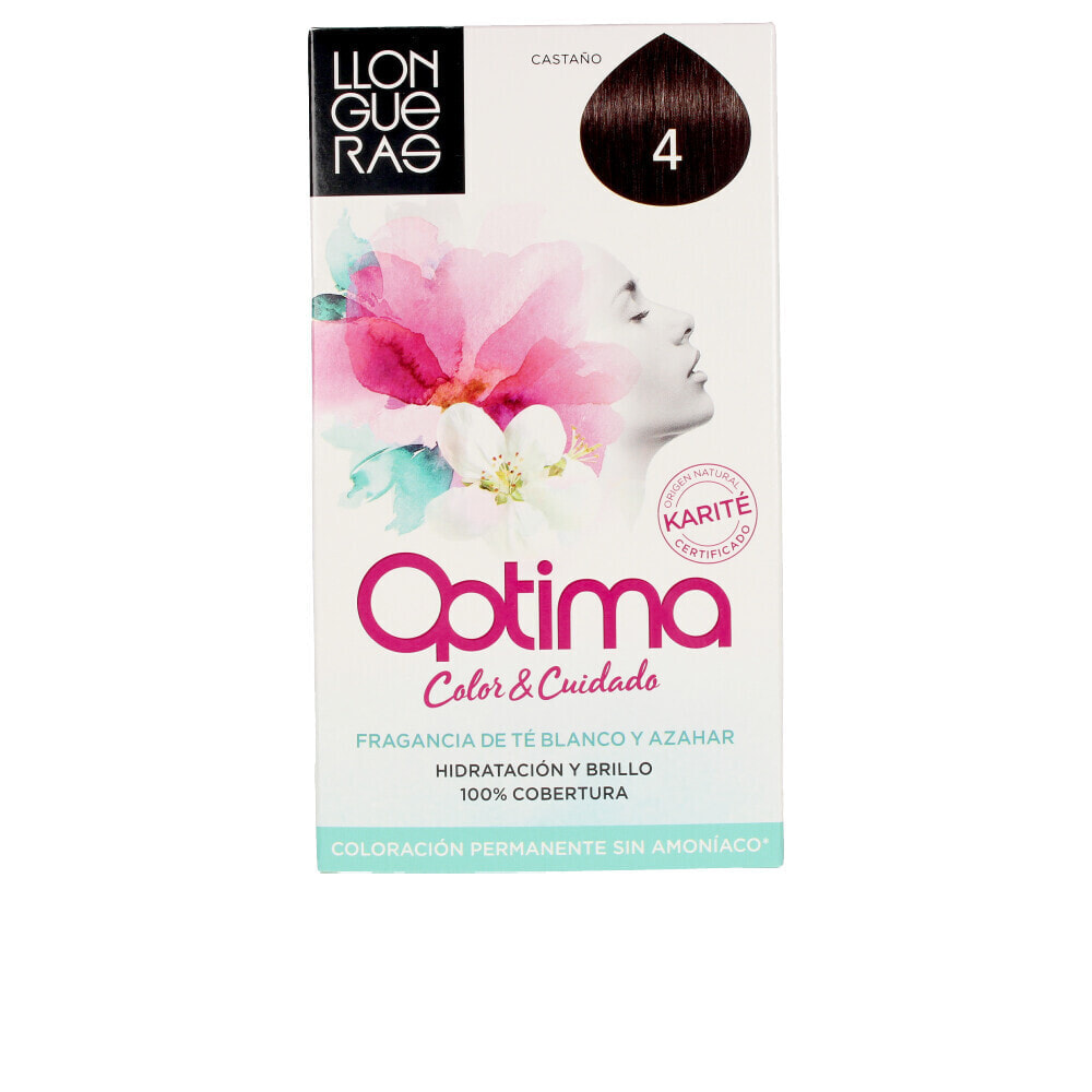 OPTIMA hair colour #4-castaño 1 u