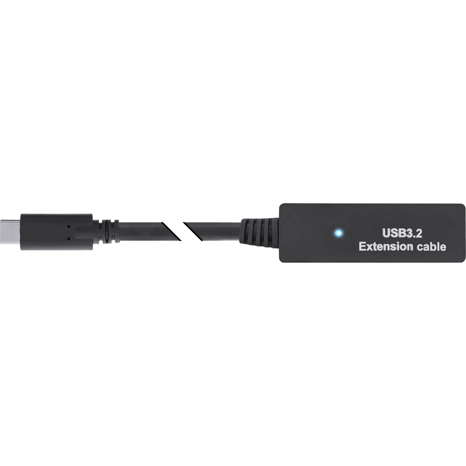 InLine USB 3.2 Gen.1 active extension - USB-C male to USB-A female - 5m
