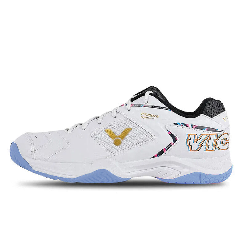 Victor 9200 Packs Badminton Shoes Unisex Low-Top White Blue