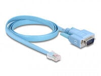 Delock 63353 - 1 m - RJ-45 - D-Sub (DB-9) - Male - Male - Straight