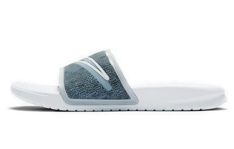 Nike Benassi LX 潮流运动拖鞋 女款 白蓝 / Сланцы Nike Benassi LX BQ5173-100