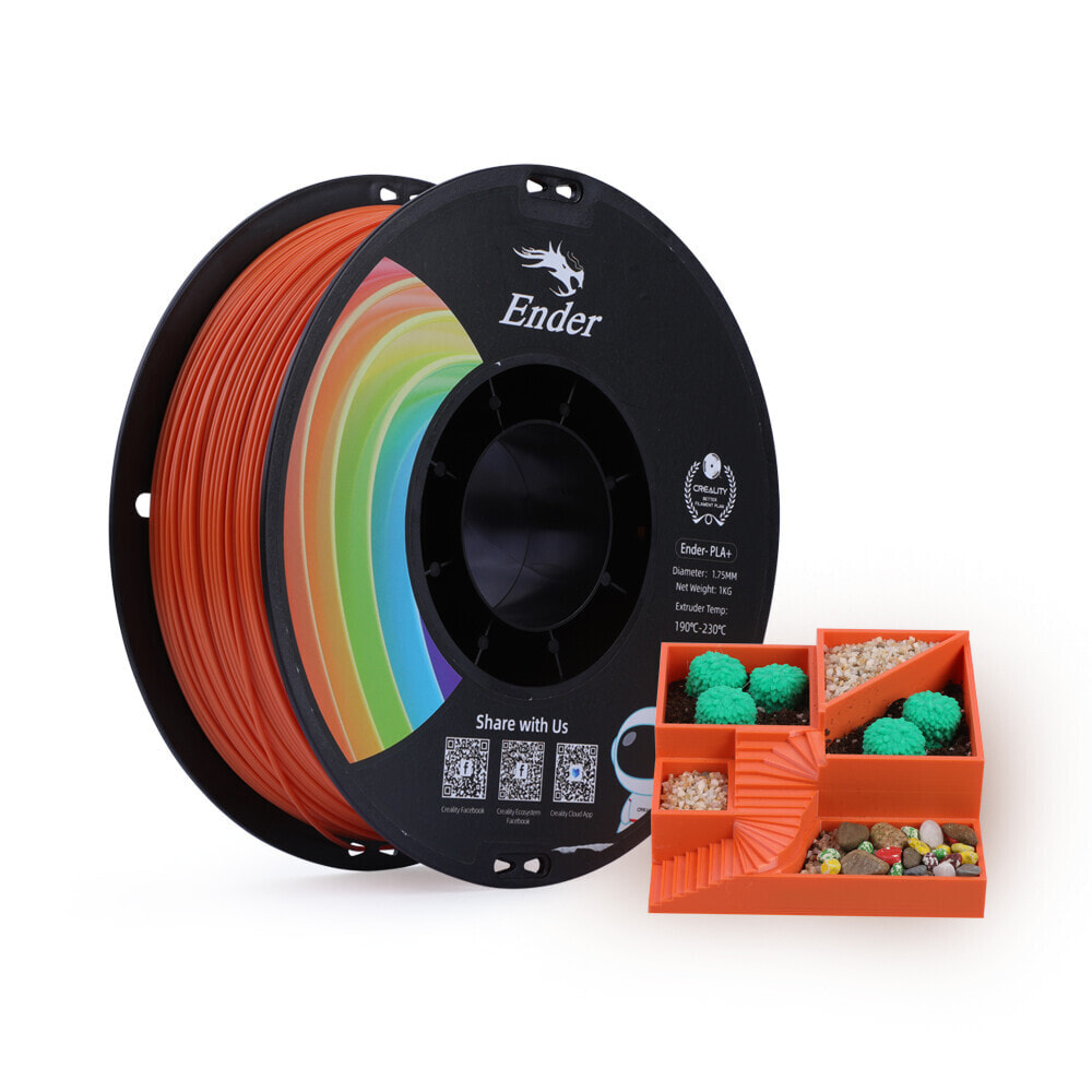 Creality Filament PLA+ Orange 1.75 mm 1 kg