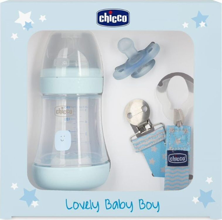 Бутылочка или ниблер для малышей Chicco CHICCO-21162-ZESTAW PERFECT BOY