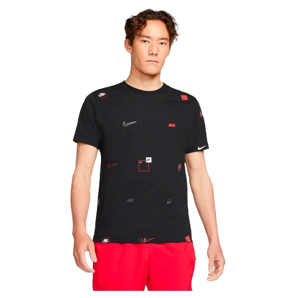NIKE Sportswear 12 Mod Logo Aop Short Sleeve T-Shirt