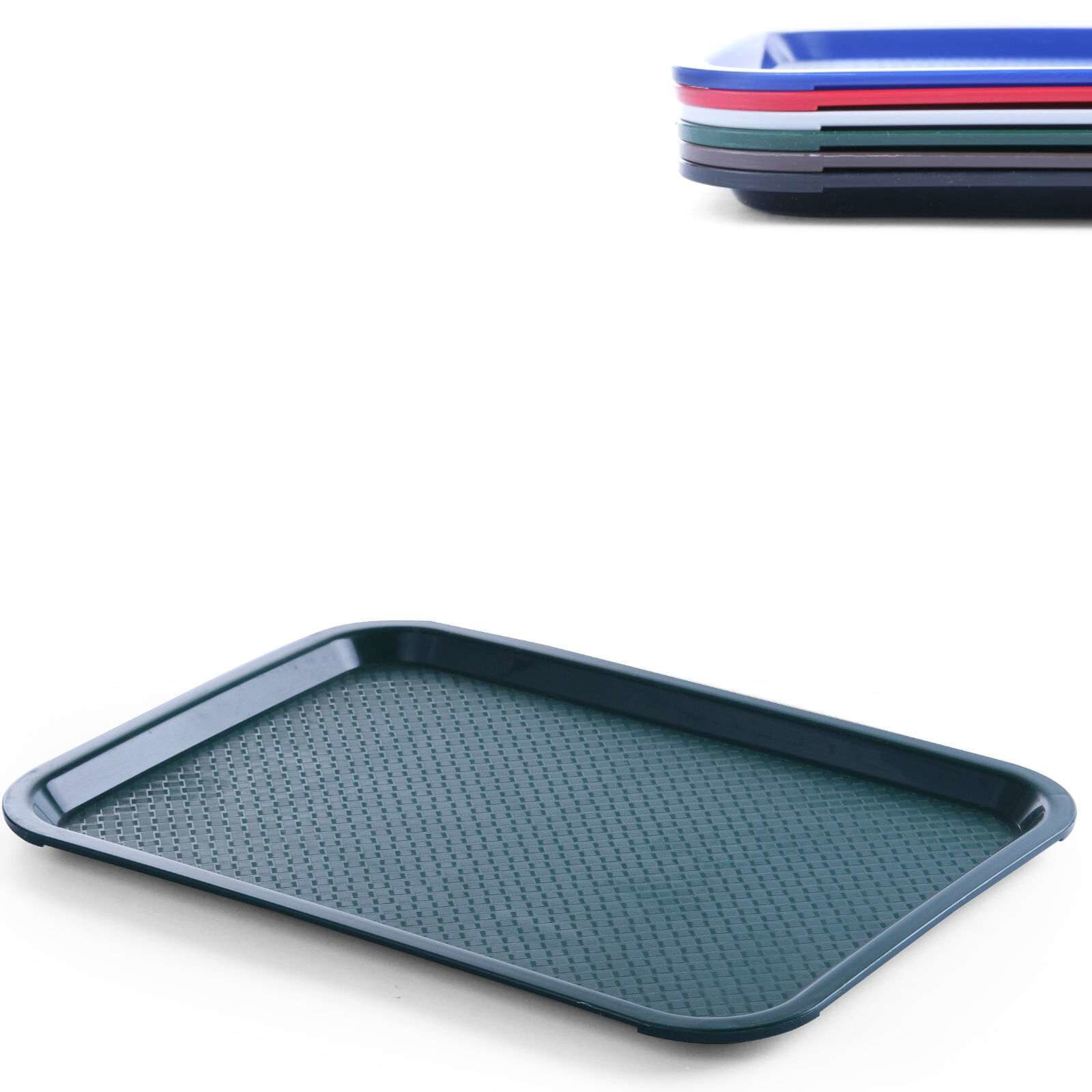 Fast Food polypropylene tray 35x45cm - green