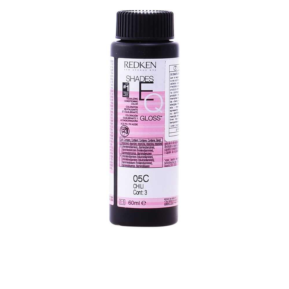 Redken Shades Eq Hair Color Gloss No. 05C Сhili Кондиционирующая краска для волос, оттенок светлый шатен медный   60 мл