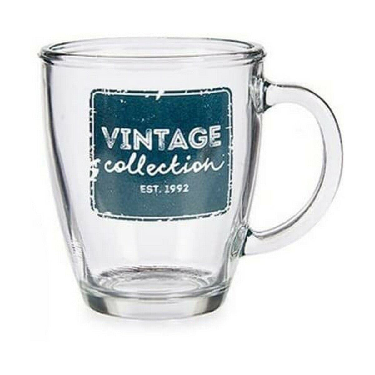 Кружка Mug Vintage Прозрачный Cтекло 320 ml