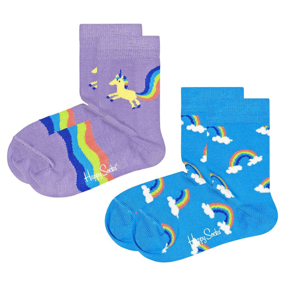 Happy Socks Unicorn & Rainbow socks 2 units