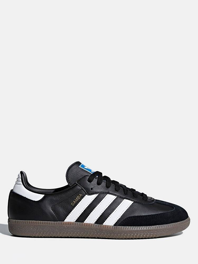 Black samba og hot sale trainers