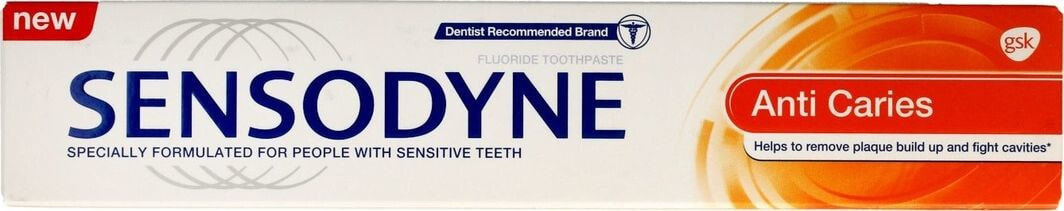 Sensodyne Anti Caries Toothpaste Зубная паста против кариеса 75 мл