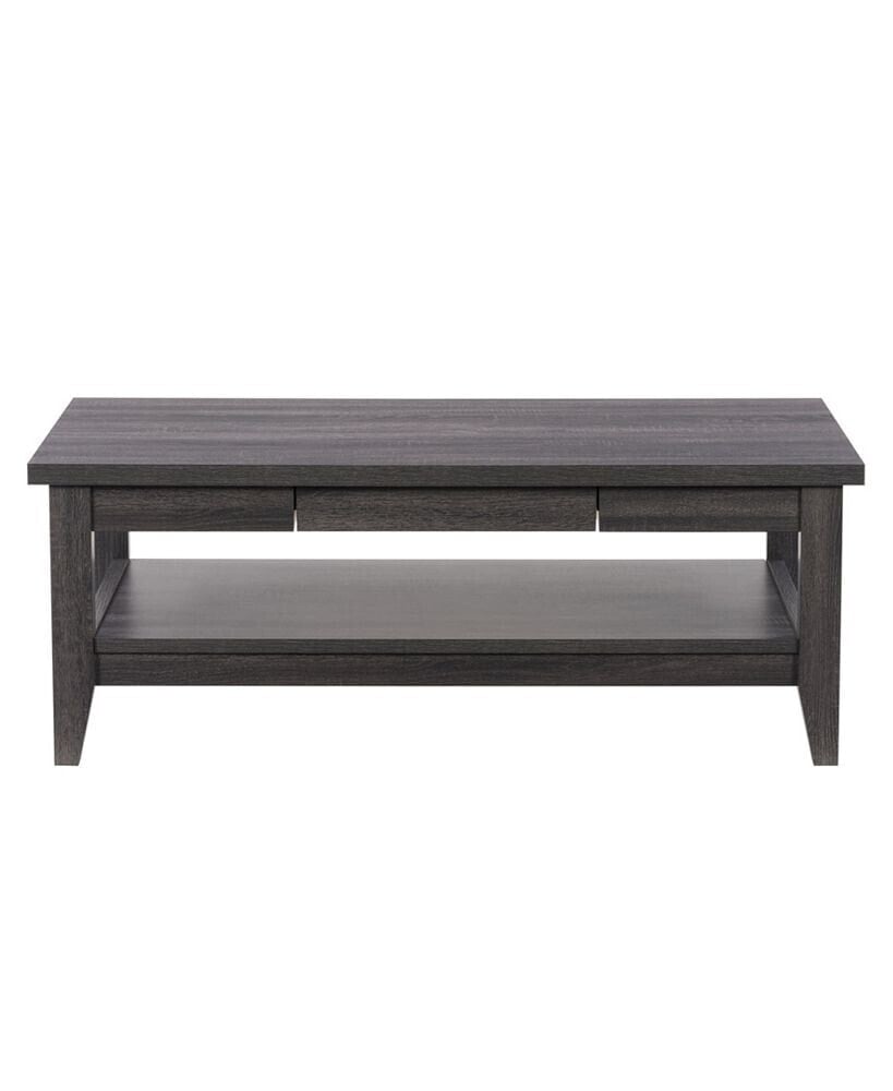CorLiving hollywood Coffee Table with Drawers