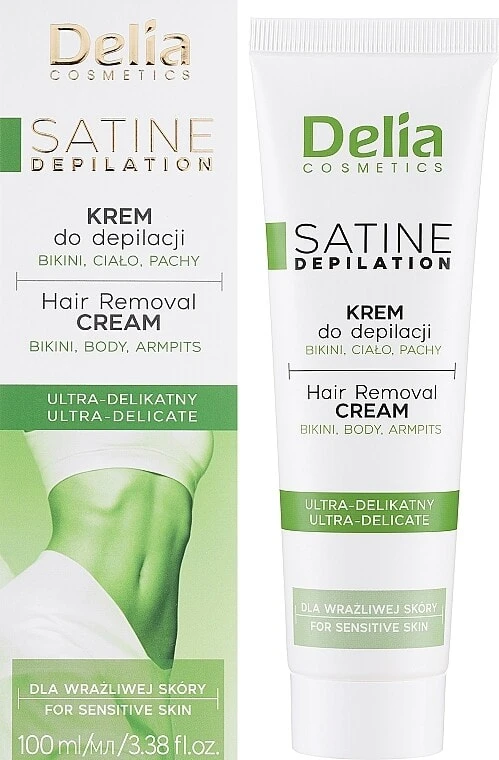 3in1 Enthaarungscreme Ultra sanft - Delia Satine Depilation