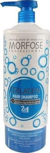 Morfose Collagen Hair Shampoo 2in1 Коллагеновый шампунь для густых волос склонных к жирности 1000 мл
