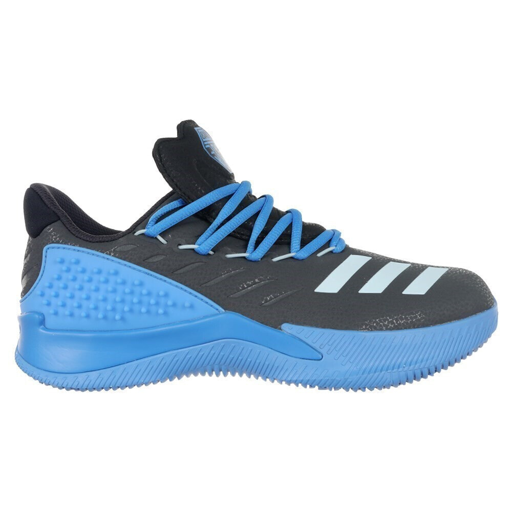 Мужские кроссовки спортивные  баскетбольные синие текстильные Adidas Ball 365 Low Climaproof