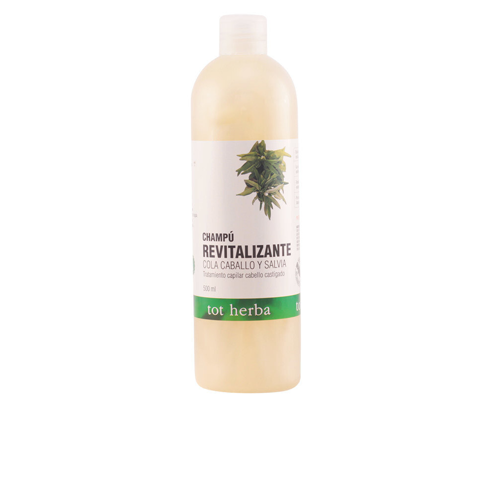 Tot Herba Revitalizing Shampoo Травяной восстанавливающий шампунь для поврежденных волос 500 мл