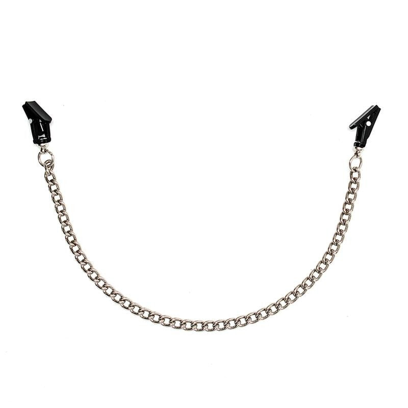 Стимулятор для сосков BONDAGE PLAY Nipple Clamps With Chain