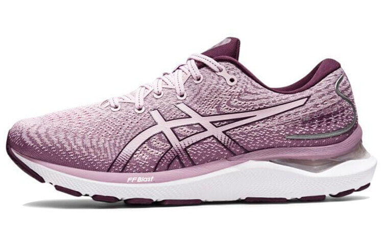 Asics Gel-Cumulus 24 舒适 耐磨 低帮 跑步鞋 女款 紫粉 / Кроссовки Asics Gel-Cumulus 24 1012B206-700