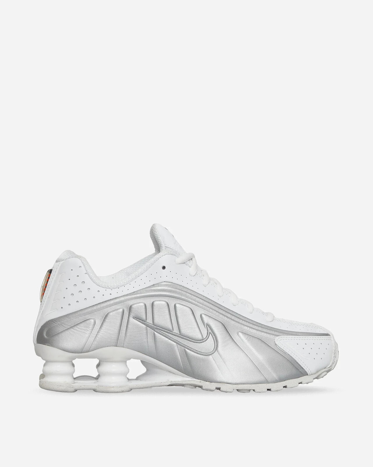 Women's Shox R4 Sneakers White / Metallic Silver