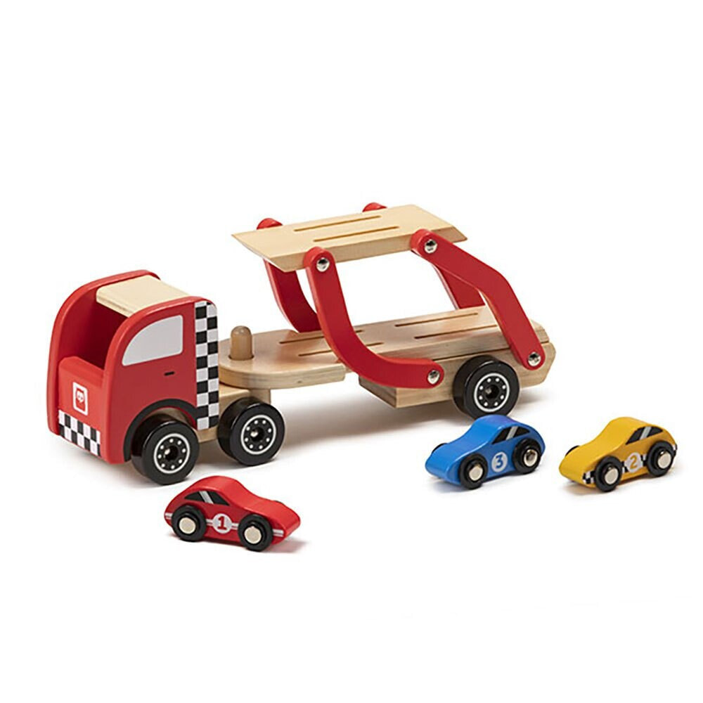 EUREKAKIDS Car transporter truck