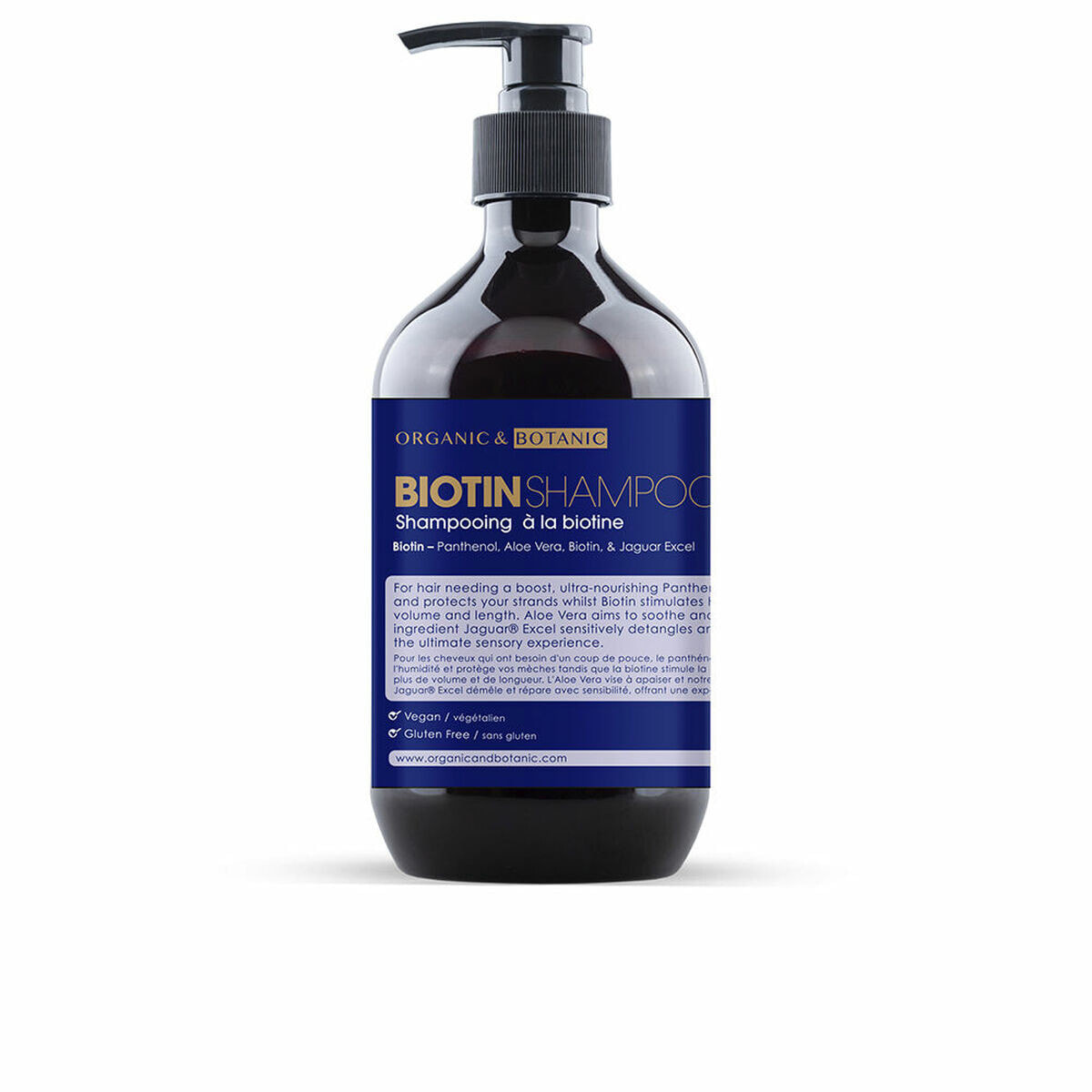 Шампунь Organic & Botanic Biotin (500 ml)
