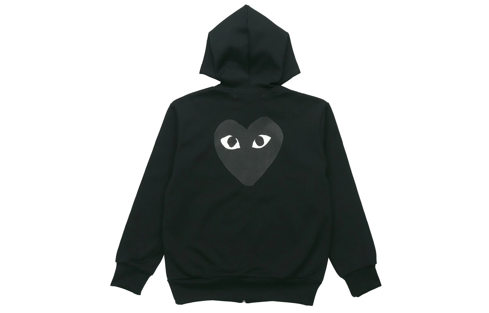 Толстовка мужская на молнии с капюшоном CDG PLAY Big Heart Zip Up