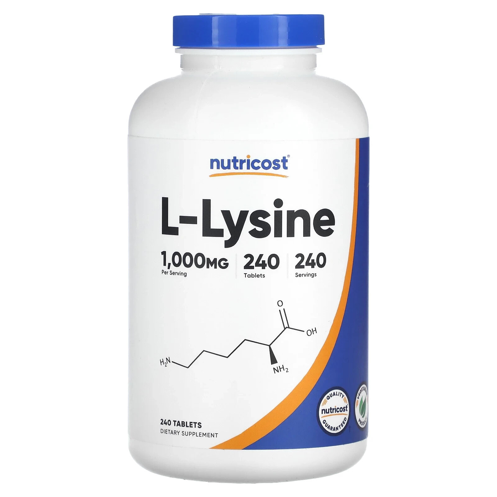 L-Lysine, 1,000 mg, 120 Tablets