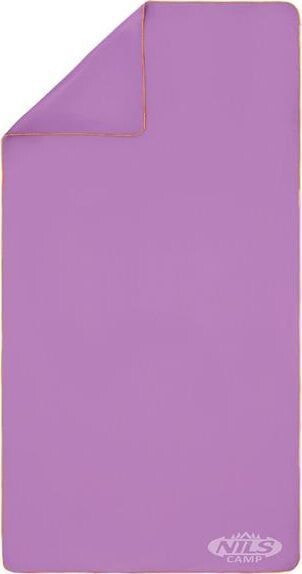 Фиолетовое полотенце из микрофибры 180x100 см Nils Extreme