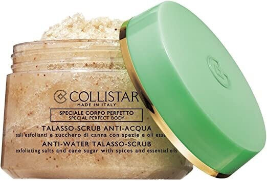 COLLISTAR  Anti-Water Talasso-Scrub Дренирующий скраб для тела с морской солью, тростниковым сахаром и эфирными маслами 700 г