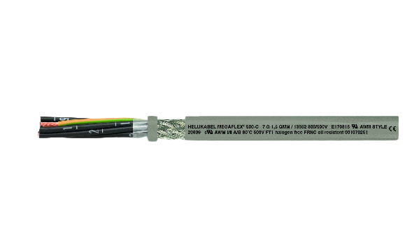 Helukabel 13547 - Low voltage cable - Green - Polyvinyl chloride (PVC) - Polyvinyl chloride (PVC) - Cooper - 1.5 mm²
