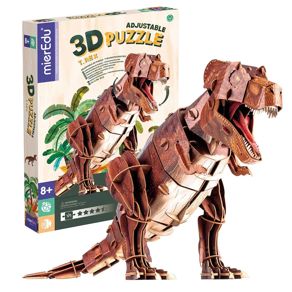 MIEREDU Tyrannosaurus rex 3D eco puzzle