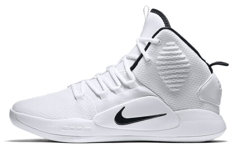 Nike Hyperdunk X 减震透气 中帮 实战篮球鞋 男款 白黑 / Кроссовки баскетбольные Nike Hyperdunk AR0467-100