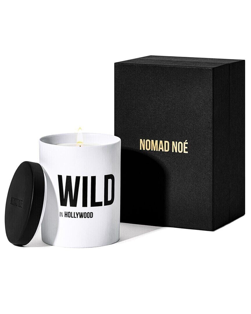 Nomad Noe Wild In Hollywood - Oud & Spirits Luxury Scented Candle Black