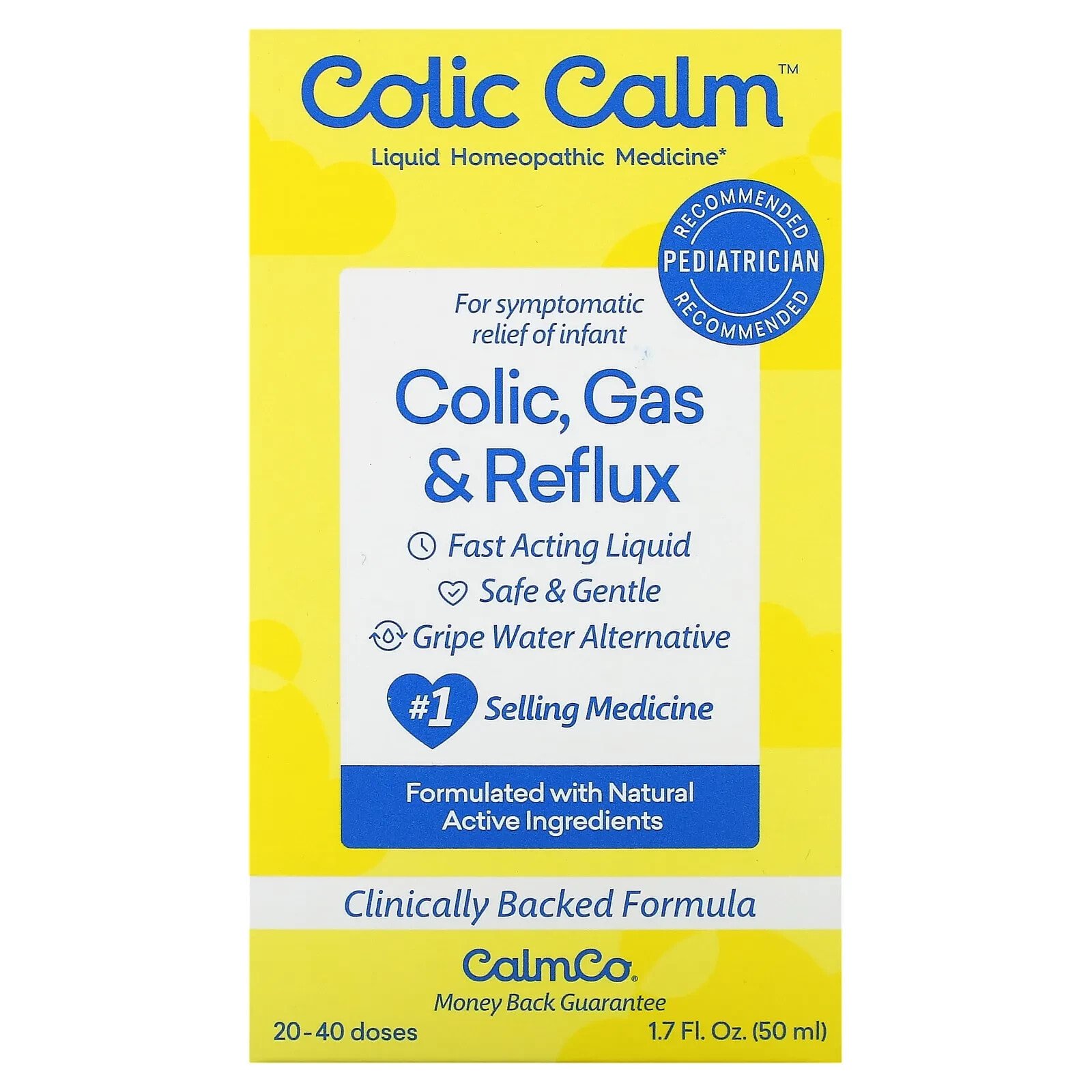 Colic, Gas & Reflux, For Infant, 1.7 fl oz (50 ml)