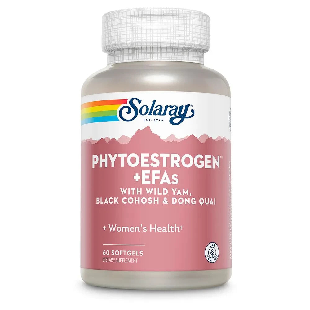 SOLARAY Phytoestrogen Plus EFA 60 Units Woman