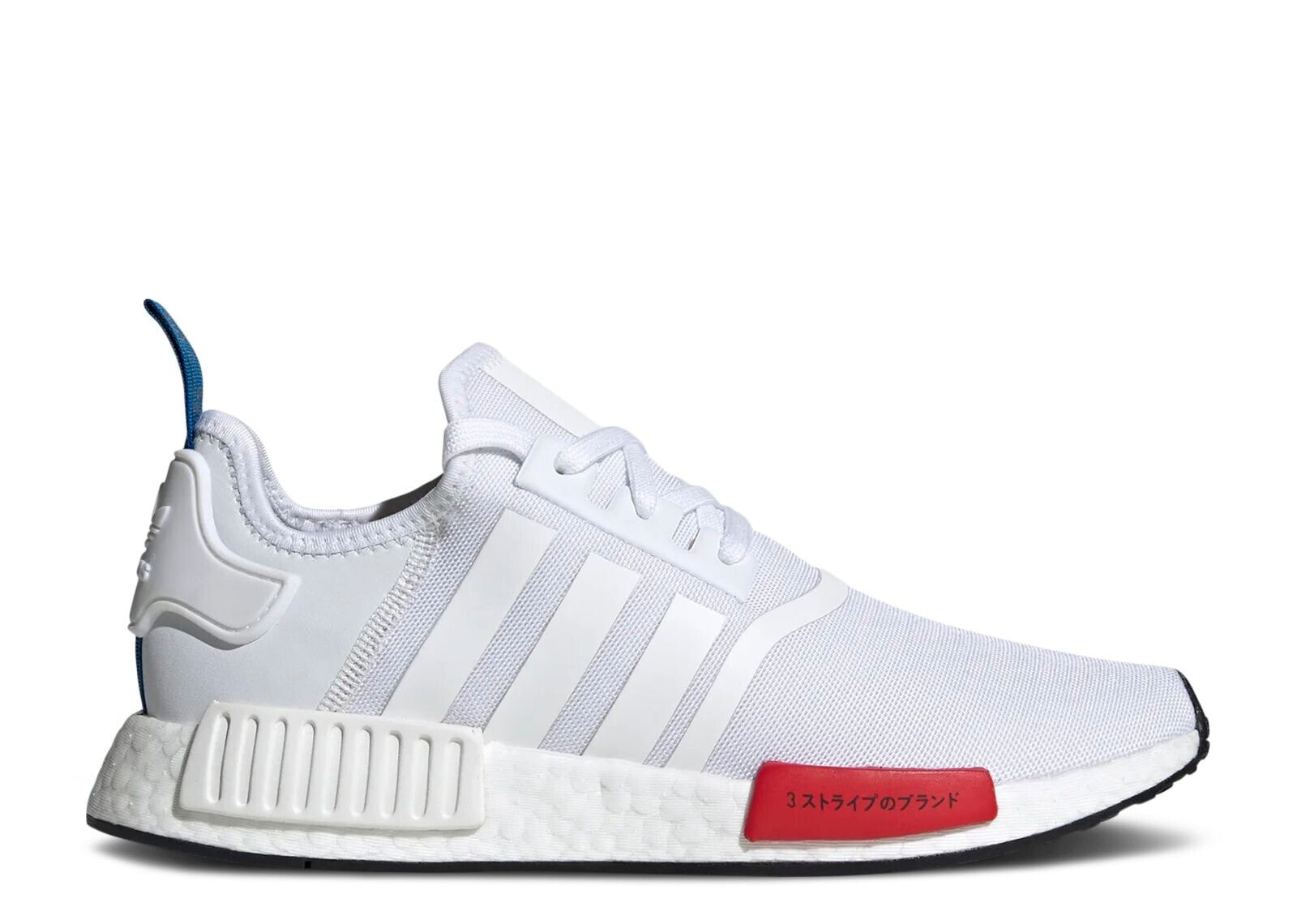 NMD_R1 Primeknit 'White Red Blue'