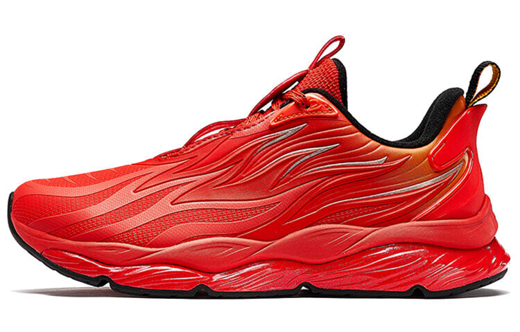 特步 风火22代 运动 低帮 跑步鞋 女款 红色 / Обувь спортивная Red 22 Running Shoes 981418110529