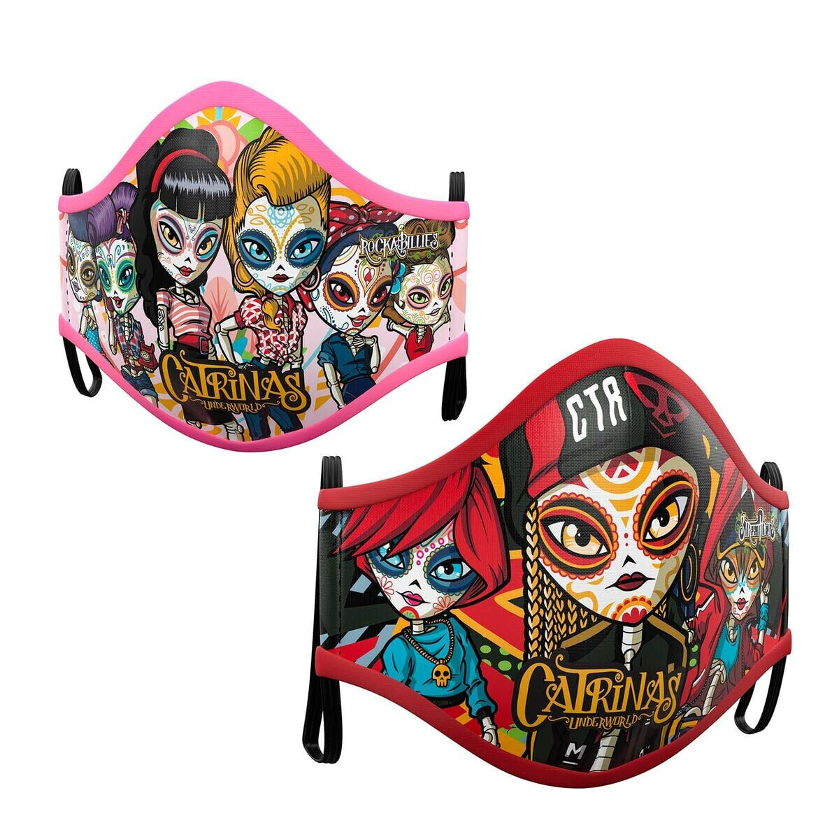 Reusable Fabric Mask My Other Me 10-12 Years Catrina