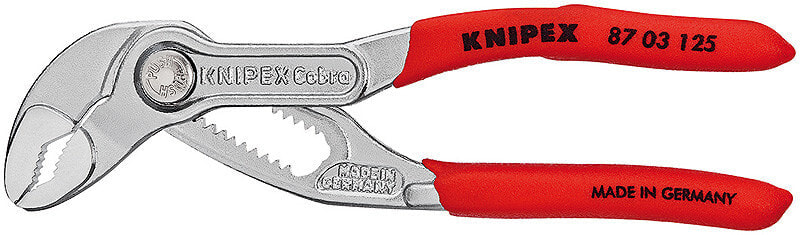 Высокотехнологичные сантехнические клещи Knipex 87 03 125 Cobra
