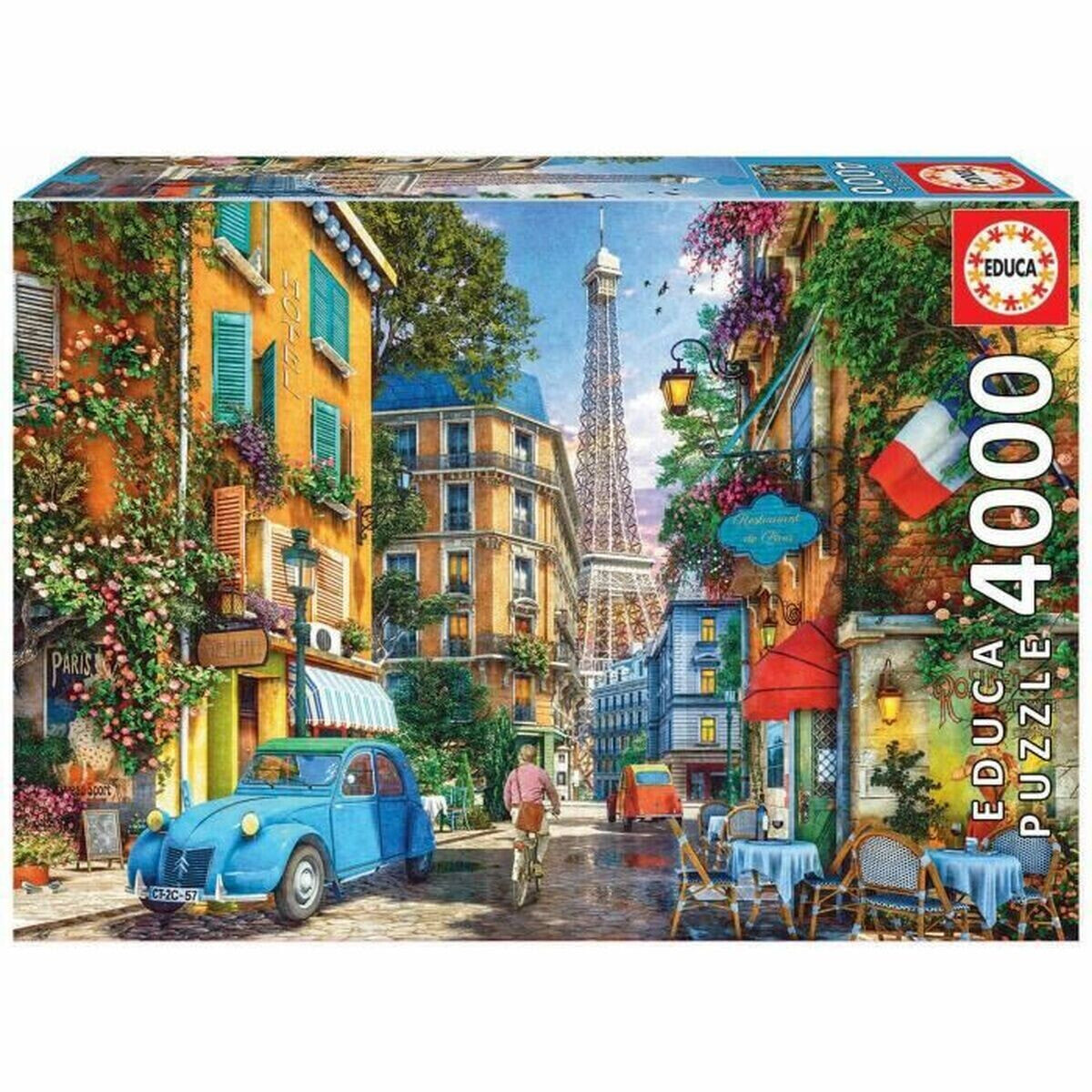 Puzzle Educa The old streets of Paris 19284 4000 Pieces