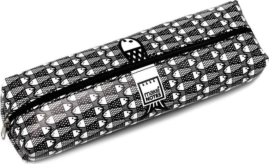 Make Notes B&W Pencil case Fish case large