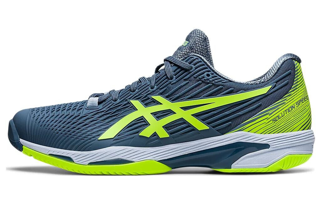 Asics Solution Speed FF 2 'Steel Blue Hazard Green'