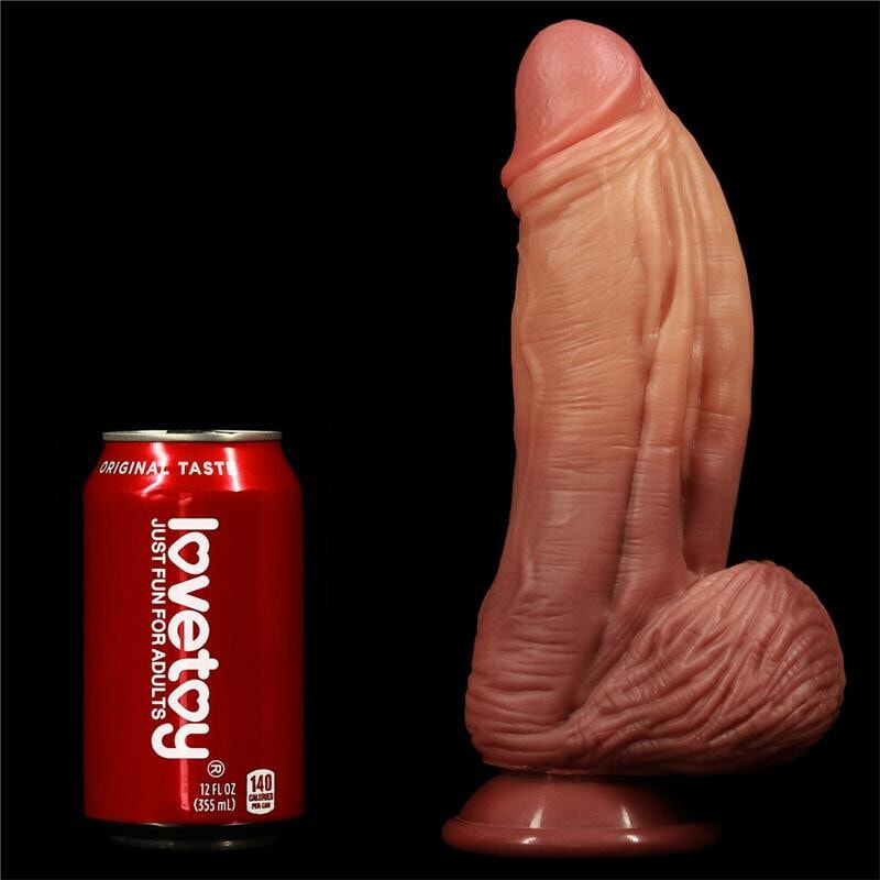 Фаллоимитатор LOVETOY Dildo Nature King 10 Dual Layer