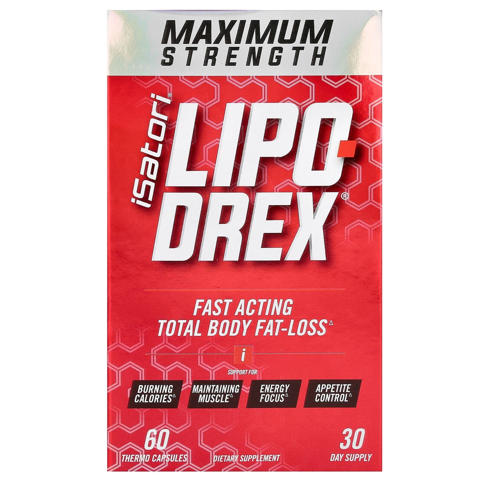 Lipo-Drex, Maximum Strength, 60 Thermo Capsules