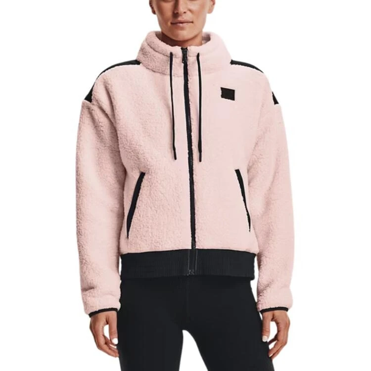 Under Armour Velvet Jackets Women's Pink