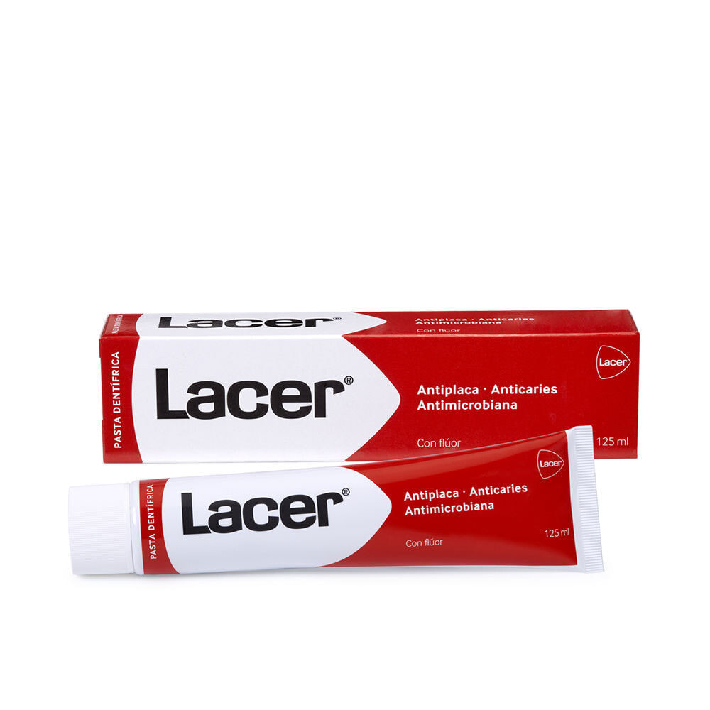 Lacer Pasta Dentrfica Toothpaste Антибактериальная зубная паста против кариеса  125 мл