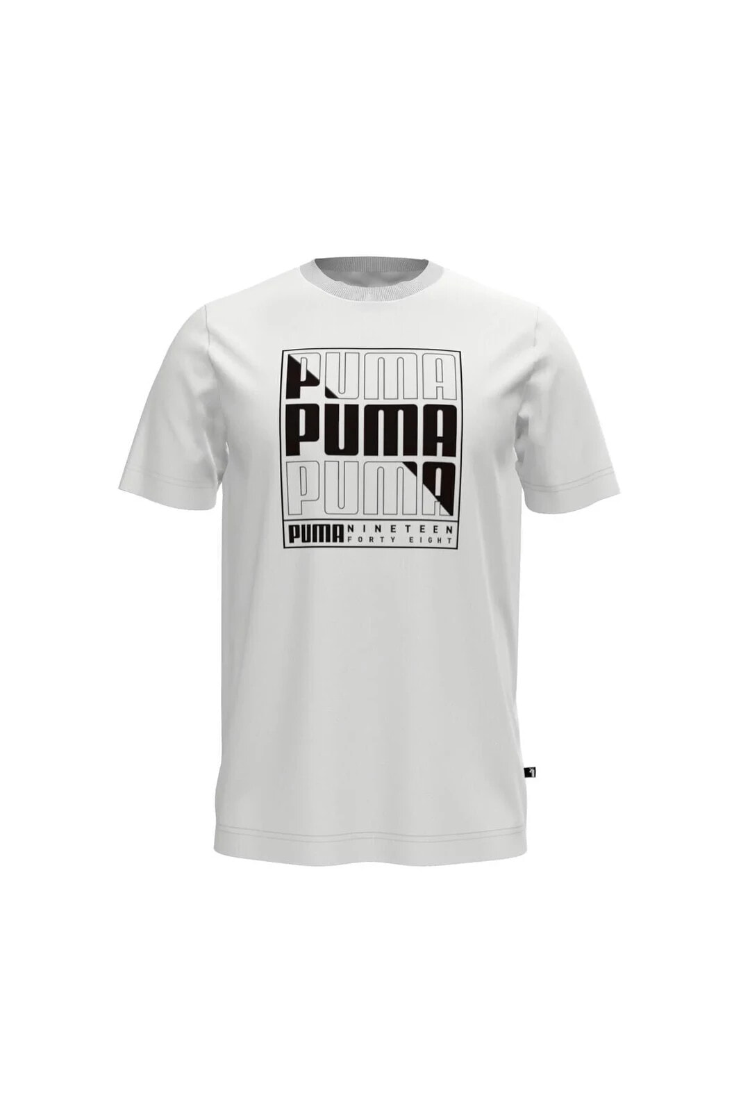 Graphıcs Puma Box Tee Tees Erkek T-shirt