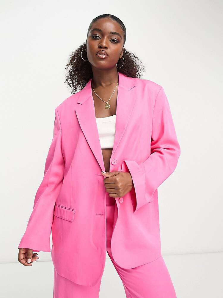 Deep sale pink blazer