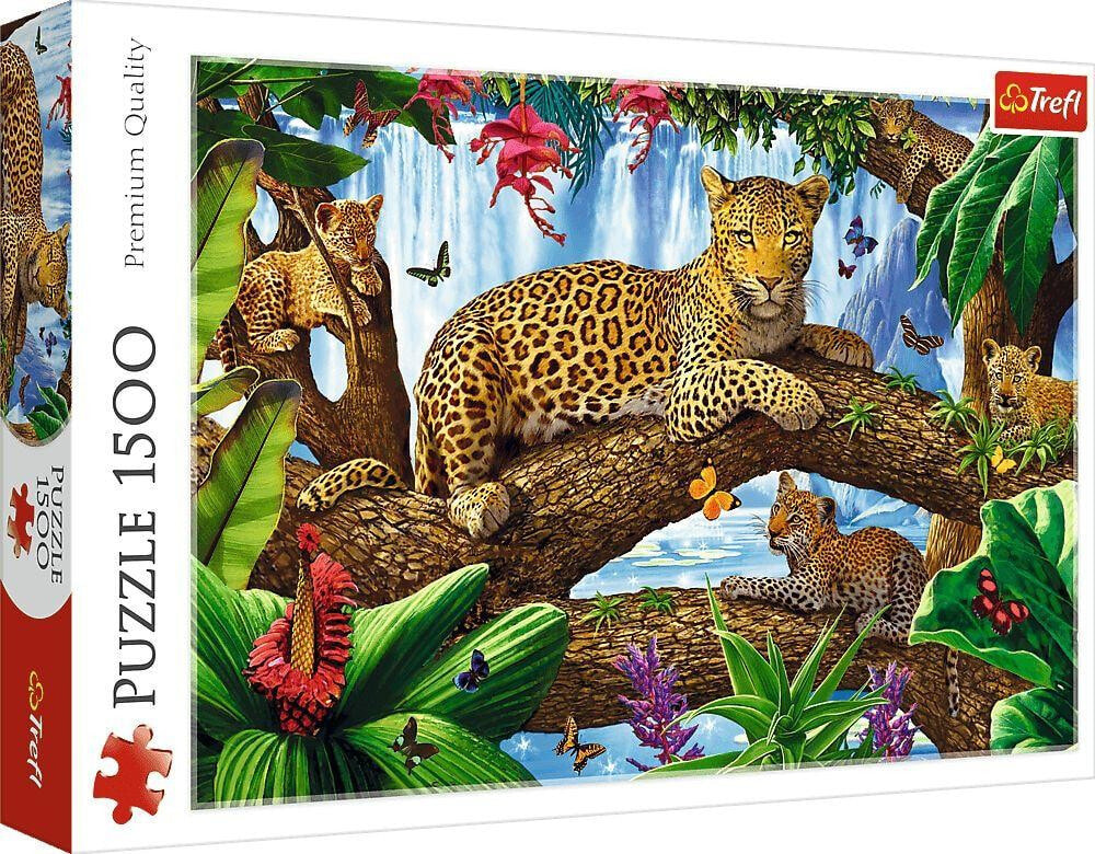 Trefl Puzzle 1500 elementów Odpoczynek wśród drzew