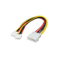 ShiverPeaks BS78234-HQ - 0.2 m - Molex (4-pin) - 2 x Molex (4-pin) - Male - Female - Straight