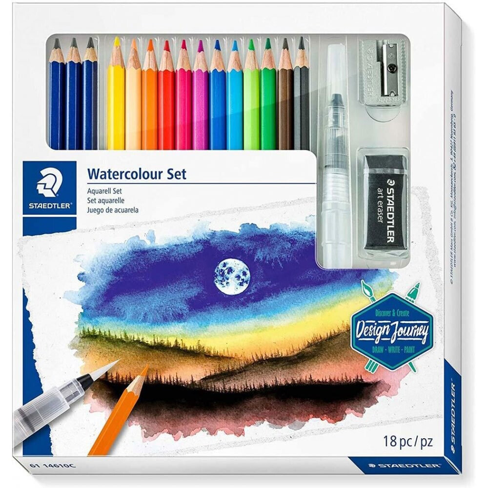 STAEDTLER Set Of 12 Jovi Coloured Pencils Without Wood